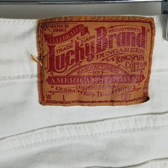 Lucky Brand‎ jeans ANNIE SWEET N LO white 12/31 - Picture 4 of 7
